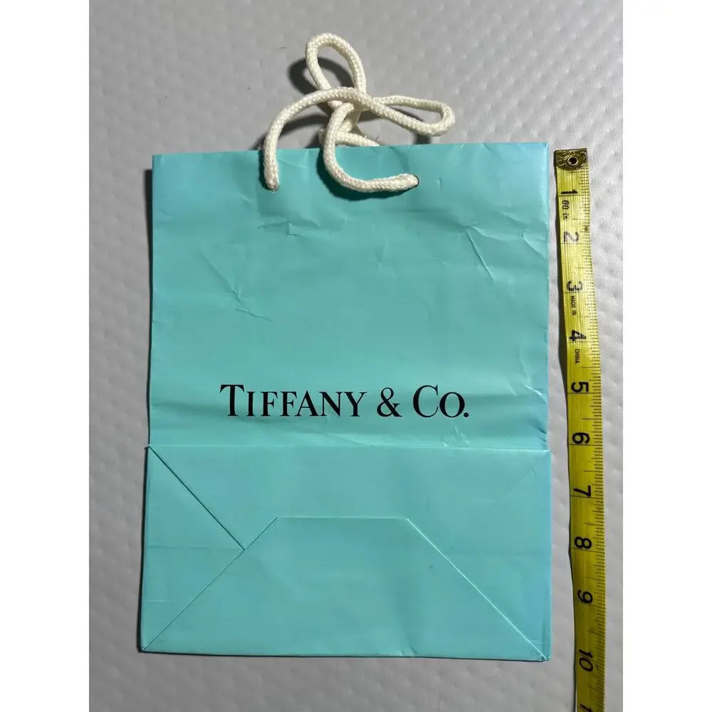 Tiffany & Co. Classic‎ Blue Paper Gift Shopping Bag 10x8
